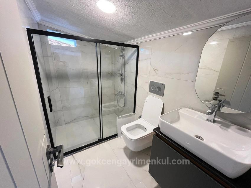 3+1 Villa Mit Fußbodenheizung, 350 Meter Vom Meer Entfernt In Der Region Gümüldür!!