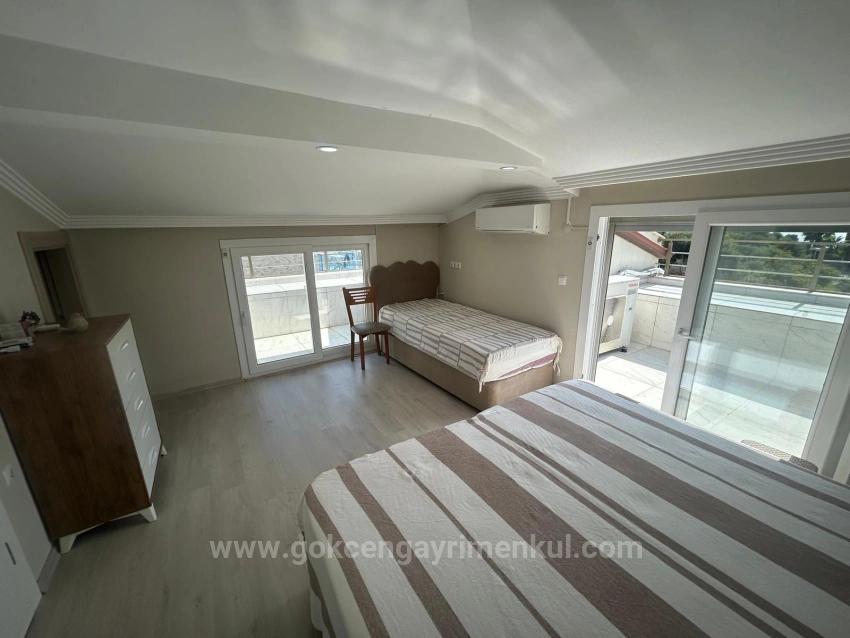 2+1 Maisonette-Wohnung Mit Meerblick Im Zentrum Von Özdere Çukuraltı!!!