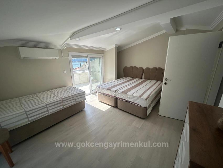 2+1 Maisonette-Wohnung Mit Meerblick Im Zentrum Von Özdere Çukuraltı!!!