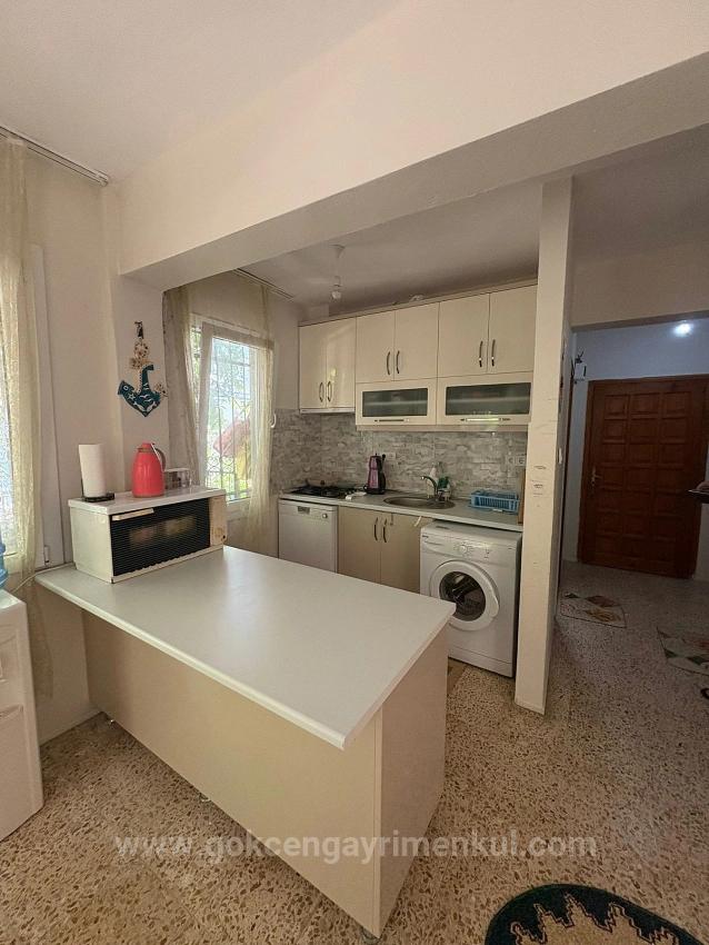 2+1 Erdgeschosswohnung Mit Garten, 50 Meter Vom Meer Entfernt In Der Region Gümüldür!!!