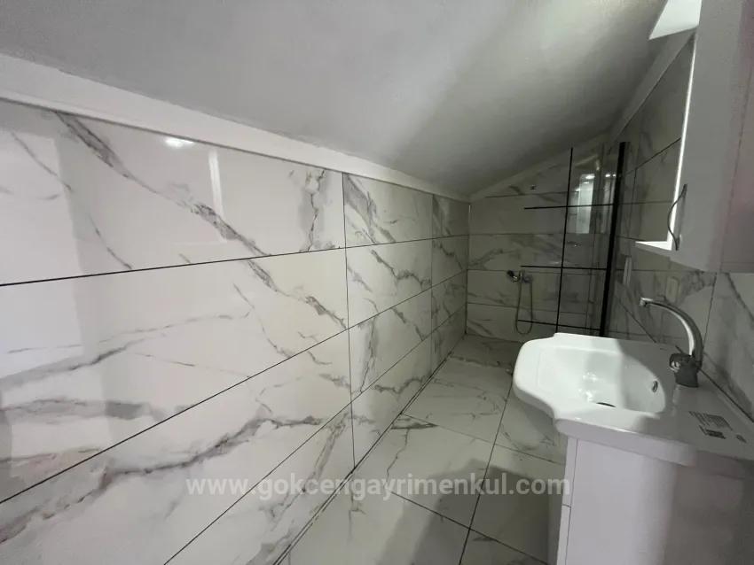In Özdere, Im Çukuraltın, Finden Sie Eine Vollständig Mit Meer- Und Naturblick Ausgestattete, Großzügige Garten-Villa Mit 3+1 Zimmern!!!