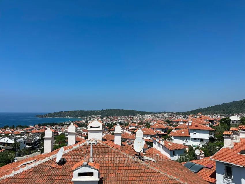 In Özdere, Einem Çukuraltın, Mit Meeres- Und Naturblick, Luxus-Villa!!!