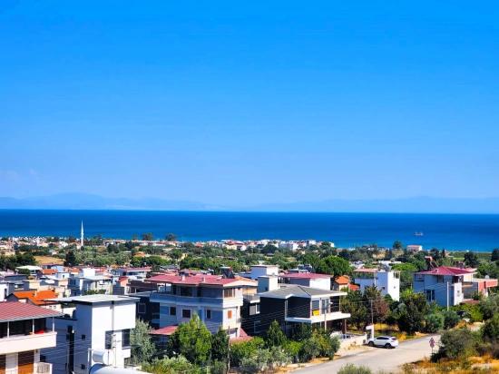 3+1 Villa Mit Freiem Meer- Und Naturblick In Der Region Doğanbey Von Seferihisar!!!!