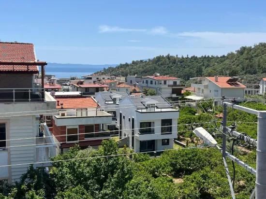 3+1 Villa Mit Meer- Und Naturblick In Özdere Çukuraltın!!!