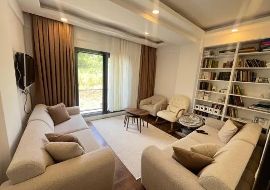 In Özdere Çukuraltın, 700Mt Entfernung Zum Meer, 3+1 Villa !!!