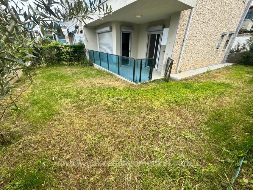 2+1 Apartment With Sea View And Garden In Özdere Çukuraltı Center!!!