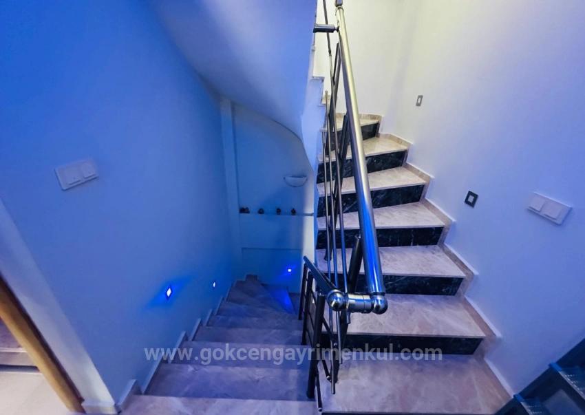 3+1 Villa In Özdere Ortamahalle Center, 300 Meters From The Sea!!!!