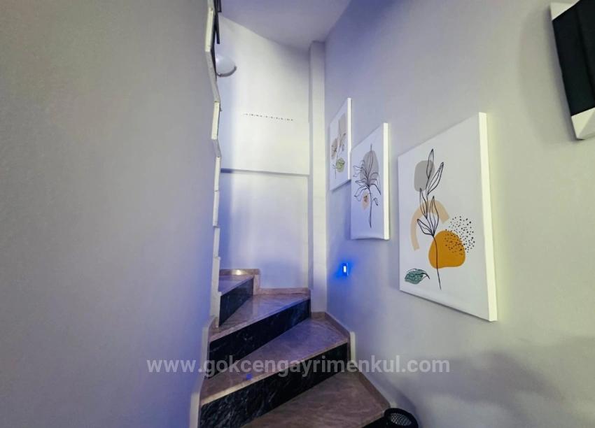 3+1 Villa In Özdere Ortamahalle Center, 300 Meters From The Sea!!!!