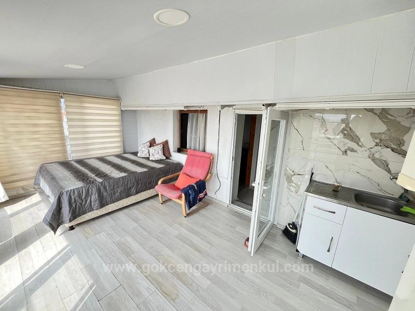 3+1 Duplex Apartment In Özdere Ortamahalle Area, 100 Meters From The Sea!!!