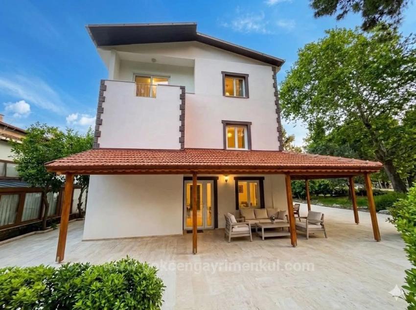 4+1 Villa With Sea View In Özdere Çukuraltı!!!