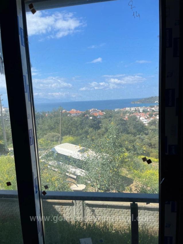 Villa With Full Sea View From Ground Floor In Özdere Çukuraltı Center!!!!