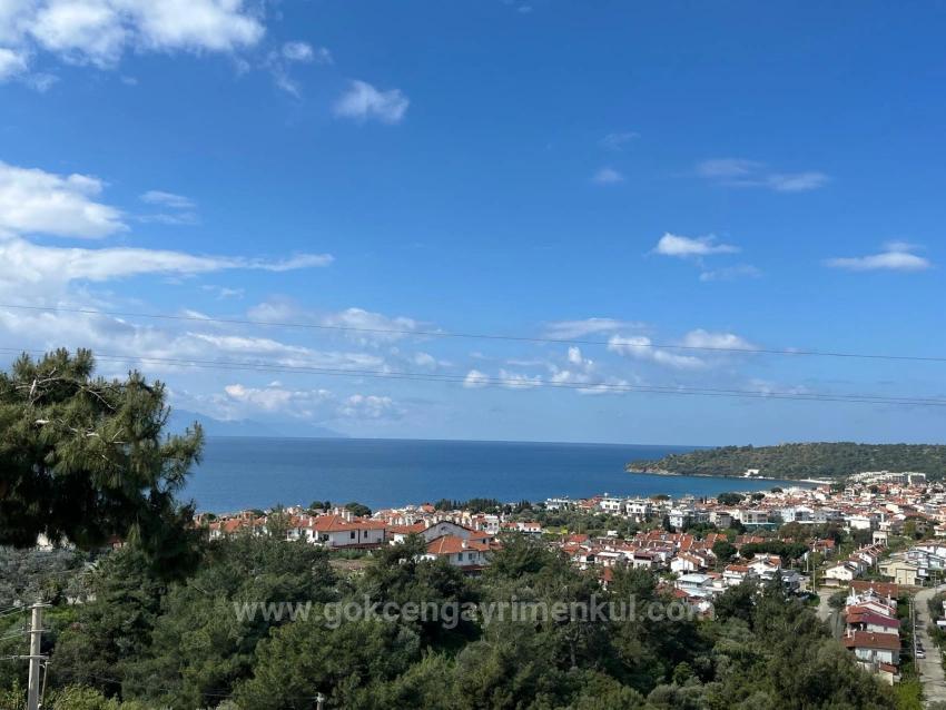 Villa With Full Sea View From Ground Floor In Özdere Çukuraltı Center!!!!