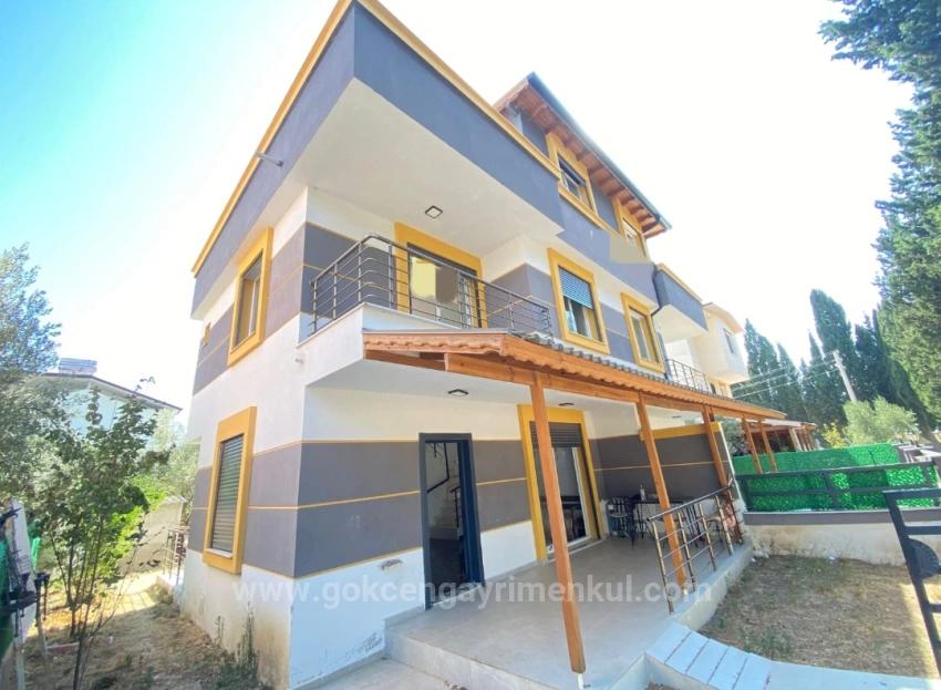 3+1 Villa With Parking In Doğanbey Region Of Seferihisar!!!!