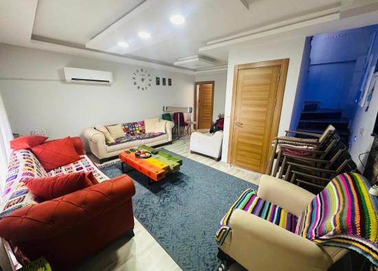 3+1 Villa In Özdere Ortamahalle Center, 300 Meters From The Sea!!!!