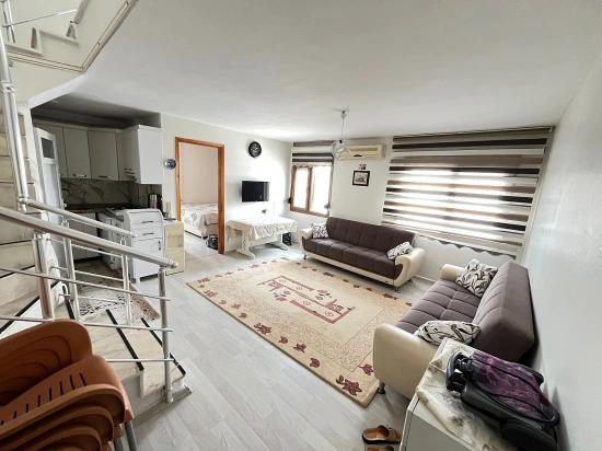 3+1 Duplex Apartment In Özdere Ortamahalle Area, 100 Meters From The Sea!!!