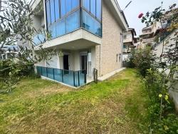 2+1 Apartment With Sea View And Garden In Özdere Çukuraltı Center!!!