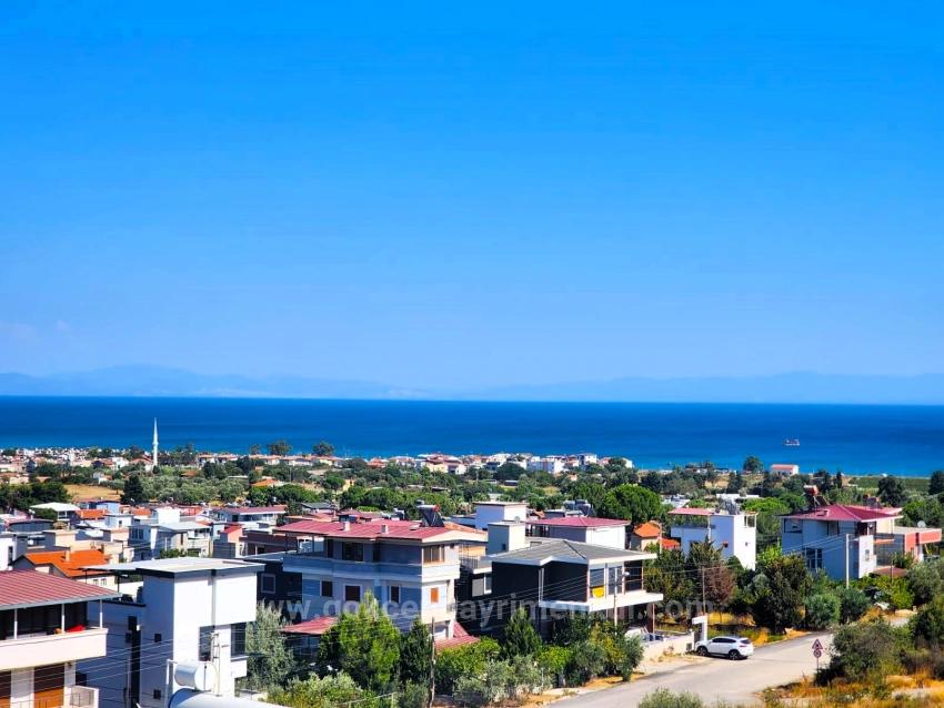 Вилла 3+1 С Полным Видом На Море И Природу В Районе Доганбей Города Сеферихисар!!!!